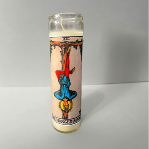 XII - The Hangman 8" Jar Candle