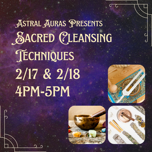 Sacred Cleansing Techniques (1 Hour)