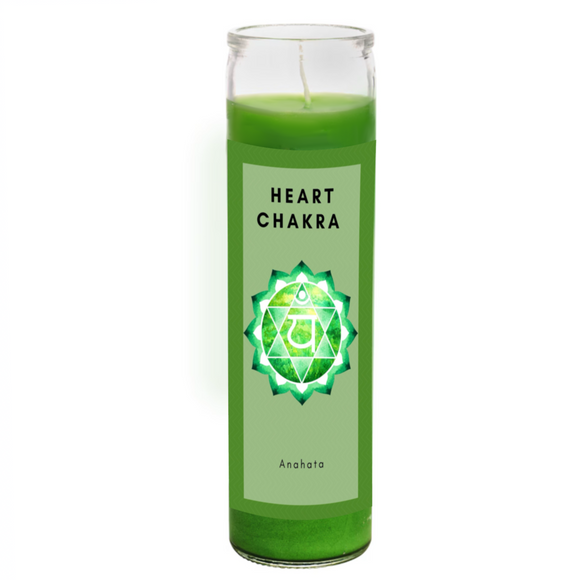 Heart Chakra 8” Jar Candle