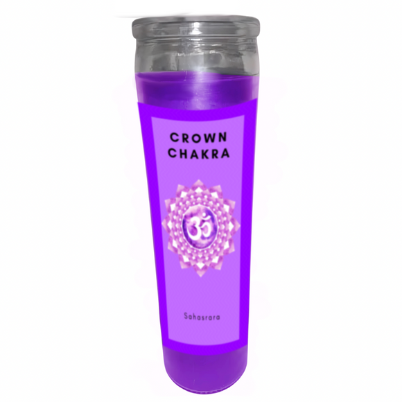 Crown Chakra 8” Jar Candle