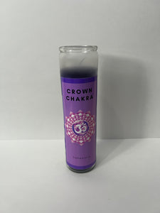 Crown Chakra 8” Jar Candle