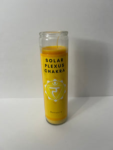 Solar Plexus Chakra 8” Jar Candle