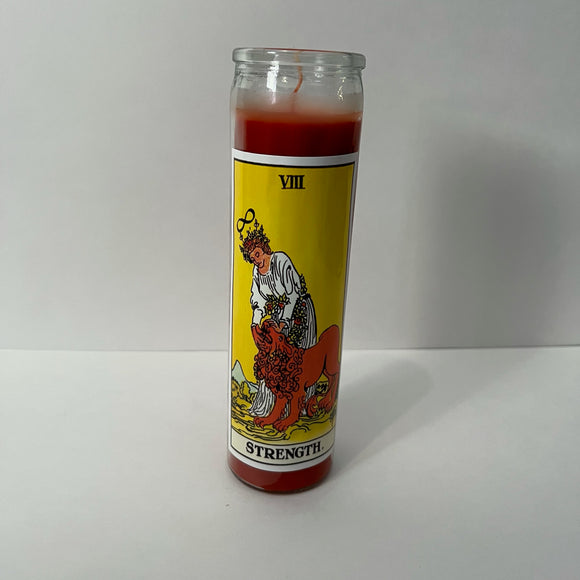 VIII - Strength 8” Jar Candle