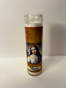 Mary 8” Jar Candle
