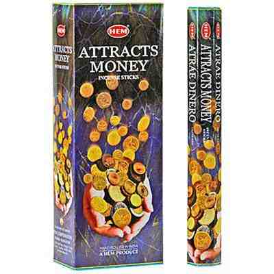 HEM- Attracts Money 20 Sticks (1pk)