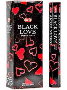 HEM- Black Love 20 Sticks (1pk)