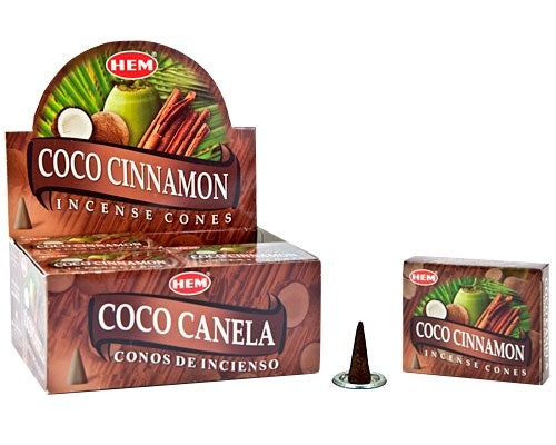 HEM- CocoCinnamon Cones (1pk)