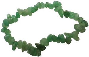 Green Aventurine Chip Bracelet