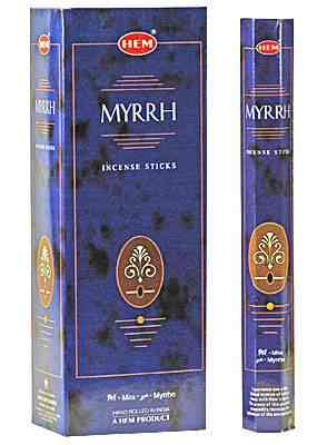 HEM- Myrrh 20 Sticks (1pk)