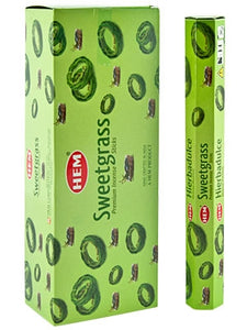HEM- Sweetgrass 20 Sticks (1pk)
