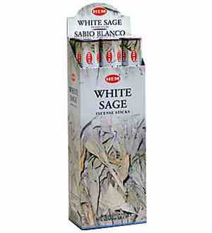 HEM- White Sage 20 Sticks (1pk)
